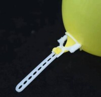 Balon Çubuğu Yeni Nesil 13 Cm 100lü Mavi - 3