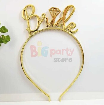 Taç Plastik Bride Gold - 2