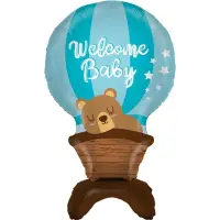 Folyo Balon Welcome Baby Mavi - 1