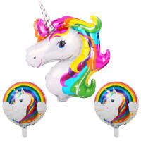 Folyo Balon 3lü Set Unicorn - 1