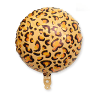 Folyo Balon Leopar Çizgili 18 inç - 1