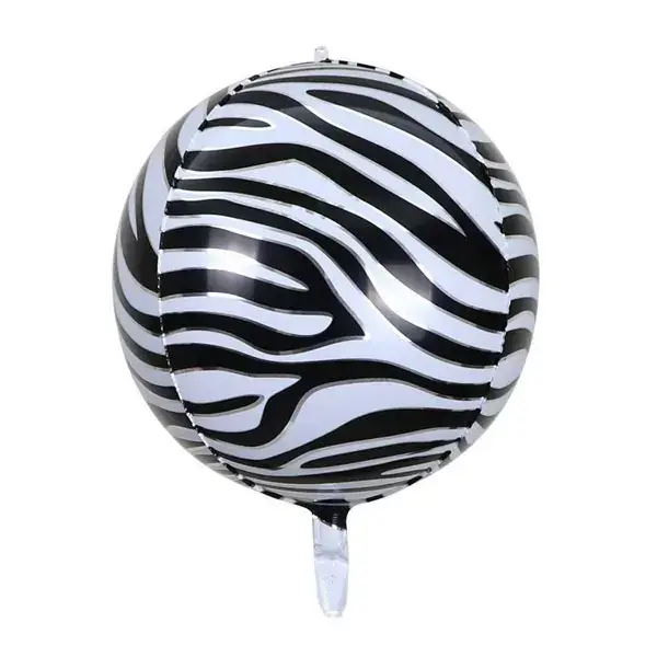 Folyo Balon Zebra Çizgili 18 inç - 1