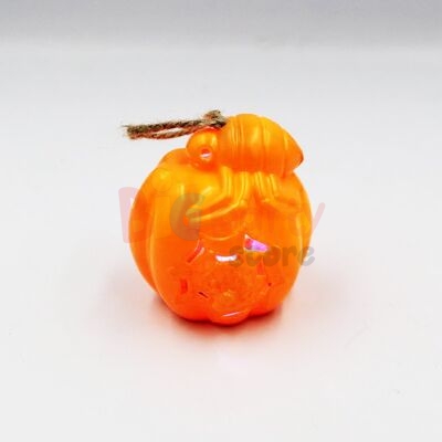 Halloween Bal kabağı Figürlü Ledli 9 cm - 2