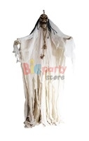 Halloween Korkuluk İskelet Pilli 180 Cm - 1