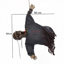 Halloween Korkuluk Zombi Elinden Asılan Hareketli 90 cm (Renk Seçiniz ) - 4