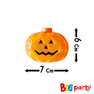 Halloween Led Işık Bal Kabağı 6 cm 12 Adet - 3