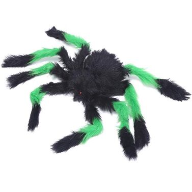 Halloween Örümcek Figür 70 Cm Yeşil - 1