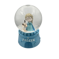 Kar Küresi Orta Boy Pilli Işıklı Frozen Model - 1