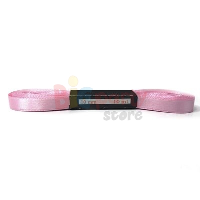 Kurdele Saten 1 Cm 10 Metre Pembe - 1