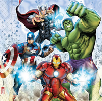Lisanslı Avengers İnfinity Temalı Peçete 16 Adet - 1