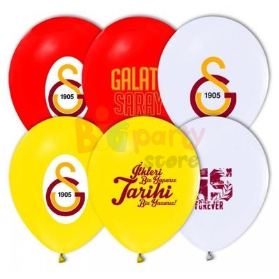 Lisanslı Galatasaray Balon 8 Adet - 1