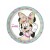 Lisanslı Minnie Mouse Yeşil Karton Tabak 23 Cm 8 Adet - 1