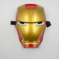 Plastik Maske Işıklı Iron Man - 1