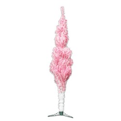 Yılbaşı Çam Ağacı 150 cm Pembe Renk - 2