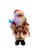 Yılbaşı Noel Baba Lambalı Yeşil Ekoseli Hareketli Pilli 30 Cm - 3