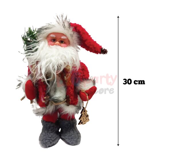 Yılbaşı Figür Noel Baba Pilli 30 cm - 2