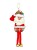 Yılbaşı Kabartma Figür Noel Baba Zilli 30 Cm - 1