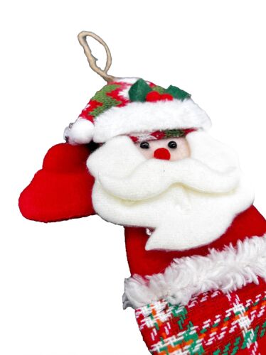 Yılbaşı Kabartma Figür Noel Baba Zilli 30 Cm - 2