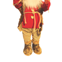 Yılbaşı Noel Baba Bohçalı Model Kırmızı 60 Cm - 3