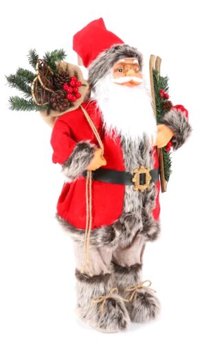 Yılbaşı Noel Baba Kızaklı Model 60 Cm - 3