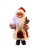 Yılbaşı Noel Baba Lambalı Kırmızı Ekoseli Hareketli Pilli 30 Cm - 1