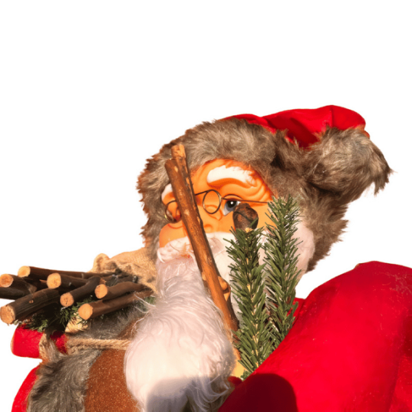 Yılbaşı Noel Baba Oduncu Model 120 Cm - 8